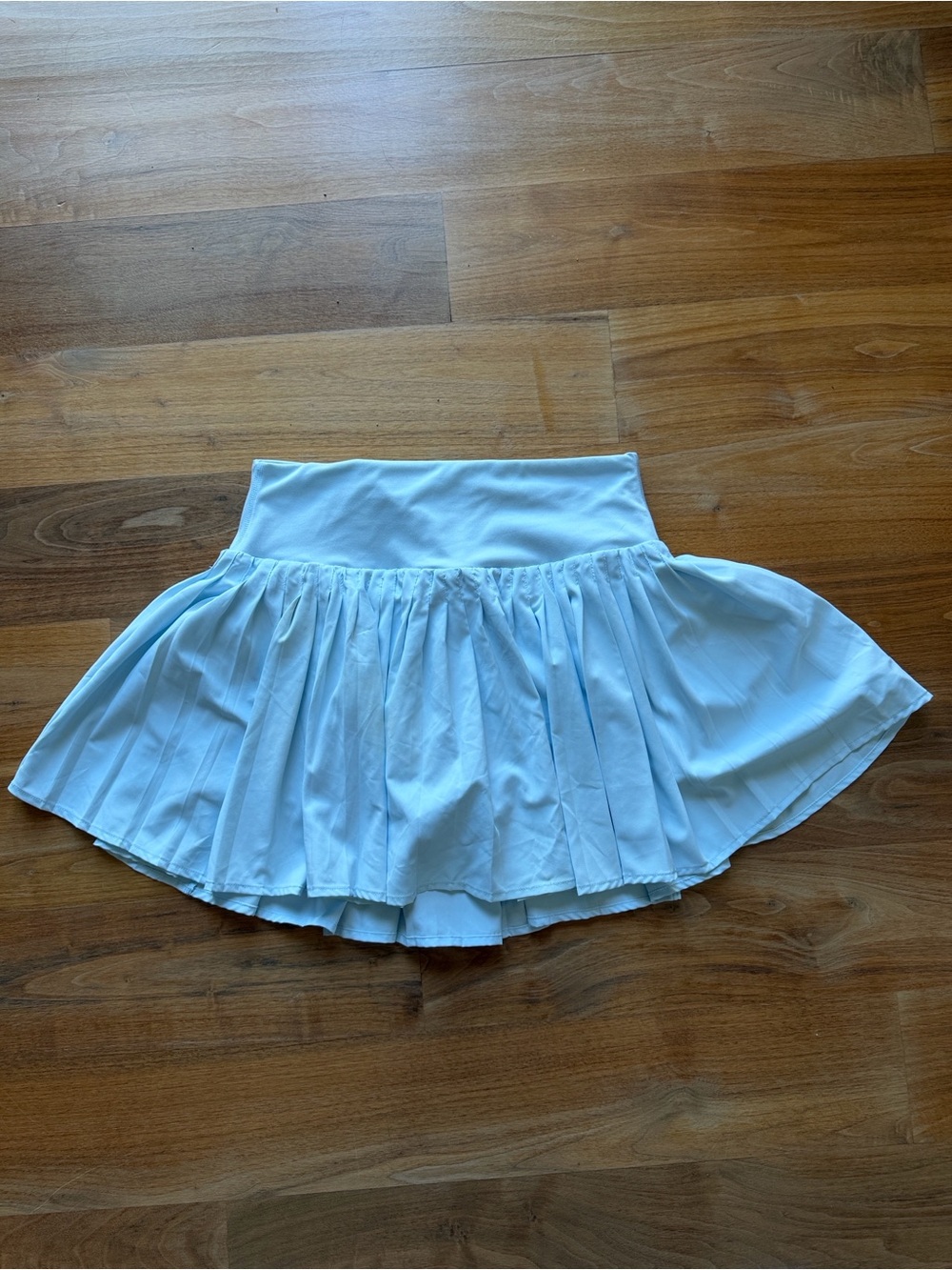 all in motion light blue Circle Skater Athletic Skort with Wide Waistband